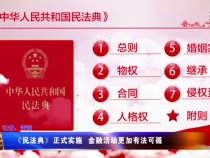 《民法典》正式实施  金融活动更加有法可循