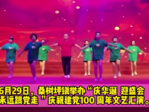 韓城市桑樹坪鎮(zhèn)舉辦“慶華誕? 迎盛會? 永遠跟黨走”慶祝建黨100周年文藝匯演