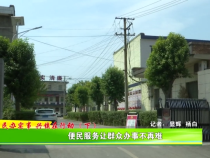为民办实事 兴镇在行动（下）：便民服务让群众办事不再难