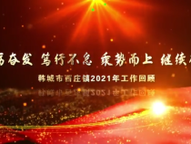 踔厉奋发 笃行不怠 乘势而上 继续奋斗——韩城市西庄镇2021年工作回顾