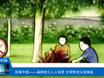【渭南科普】森林防火人人有责 文明祭祀从我做起