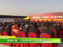 蒲城县兴镇：“三变改革”做示范 乡村振兴勇当先