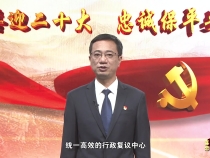 喜迎二十大 忠诚保平安｜临渭区司法局党组书记 局长李丙丁做出庄严承诺