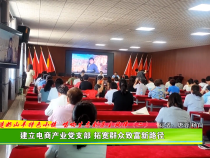 打造奶山羊特色小镇 唱响生态刘集主旋律（二）建立电商产业党支部 拓宽群众致富新路径