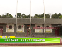 韩城市桑树坪镇：用活本地资源 带就业促发展