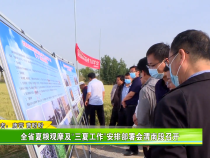 全省夏粮观摩及“三夏工作”安排部署会渭南段召开