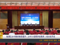 临渭区乡村教师素质提升（乡村小规模学校教师）培训班开班