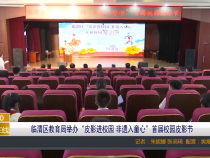 临渭区教育局举办“皮影进校园 非遗入童心”首届校园皮影节