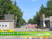 韩城市新城街道：齐心协力共同绘就文明创建新画卷