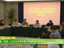 全国（陕西）大豆玉米带状复合种植除草剂使用情况座谈会在渭南召开