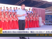 临渭区滨河小学幼小衔接协同体举办“喜迎二十大 庆七一”文艺汇演