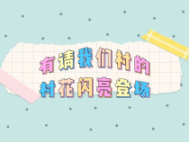 韩城市芝阳镇西赵庄村的四大村花