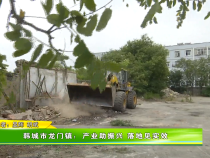 韩城市龙门镇：产业助振兴 落地见实效