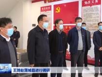 王琦赴蒲城县进行调研