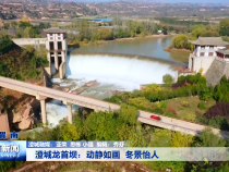 澄城龙首坝：动静如画 冬景怡人