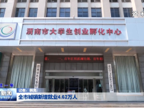 全市城镇新增就业4.62万人