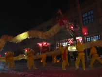 华阴市罗敷镇兴乐坊村：舞起龙灯闹元宵