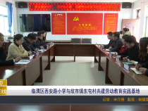 【渭南教育】临渭区西安路小学与故市镇东屯村共建劳动教育实践基地
