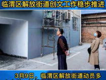 《创建进行时》临渭区解放街道创文工作稳步推进