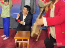 董宇輝文化公益渭南行｜黃河老腔吼起來！董宇輝與老腔藝人一起表演渭南非遺！