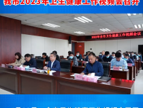 我市2023年卫生健康工作视频会召开