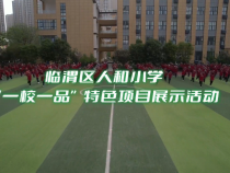 让生命绽放活力 展体艺最美风景——临渭区人和小学“一校一品”特色项目展示活动
