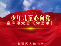 【渭南教育】临渭区人和小学：少年儿童心向党——童声颂党恩《你是谁》