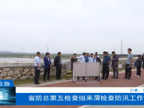 【渭南应急】省防总第五检查组来渭检查防汛工作