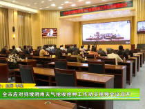 全市应对持续阴雨天气抢收抢种工作动员视频会议召开