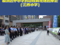 临渭区中小学劳动教育现场观摩会（沋西小学）