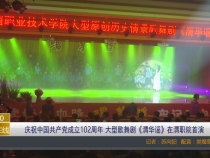 【渭南教育】庆祝中国共产党成立102周年 大型歌舞剧《渭华谣》在渭职院首演