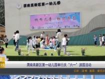 【渭南教育】渭南高新区第一幼儿园举行庆“六一”游园活动