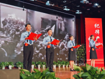 党旗辉映警旗红！蒲城公安举行“公安心向党 护航新征程”红色经典诵读比赛暨警营文艺汇演