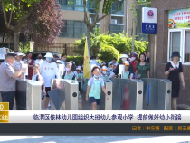 【渭南教育】临渭区依林幼儿园组织大班幼儿参观小学  提前做好幼小衔接