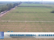 渭南市东雷抽黄工程管理中心：全力抗旱夏灌保丰收