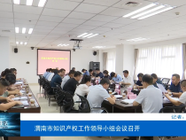 渭南市知识产权工作领导小组会议召开