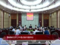 渭南高新区召开上半年重点指标专题研判会