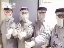 隔离不隔爱  演播室的一段话说哭很多人