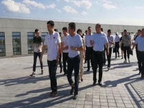 十四运会省筹委会领导来渭督查场馆建设工作