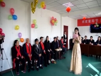白水县社会福利中心举行“欢度重阳节 浓浓敬老情”文艺汇演