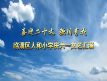 临渭区人和小学文艺汇演