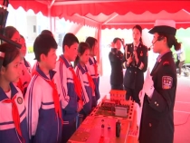 渭南交警美丽乡村行交通安全体验营——乡村道路安全行