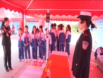 渭南交警美丽乡村行交通安全体验营——斑马线上守规则