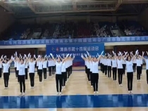 渭南市第十四届运动会（成人组）广播体操比赛精彩绽放