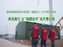 “光明耀秦东 党旗分外红”融媒报道第十期：向光而行 让“电靓洽川”名片更闪亮