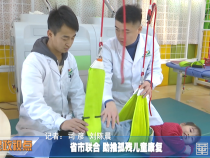省市联合  助推孤残儿童精准康复