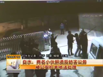 白水：两名小伙醉酒后妨害公务    被公安机关依法处理