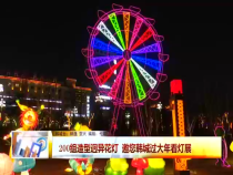 200组造型迥异花灯 邀您韩城过大年看灯展
