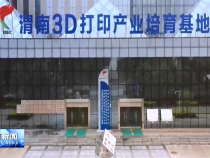 渭南：外引内孵育项目 3D“打”出新天地