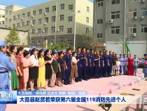 大荔县赵贤若荣获第六届全国119消防先进个人